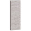 skoskab 59x17x169 cm konstrueret træ betongrå