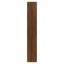 skoskab 63x24x147 cm konstrueret træ brun egetræsfarve