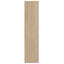 skoskab 63x24x103 cm konstrueret træ sonoma-eg