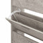 skoskab 63x24x103 cm konstrueret træ betongrå