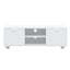 tv-bord 120x40,5x35 cm konstrueret træ hvid