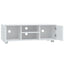 tv-bord 120x40,5x35 cm konstrueret træ hvid