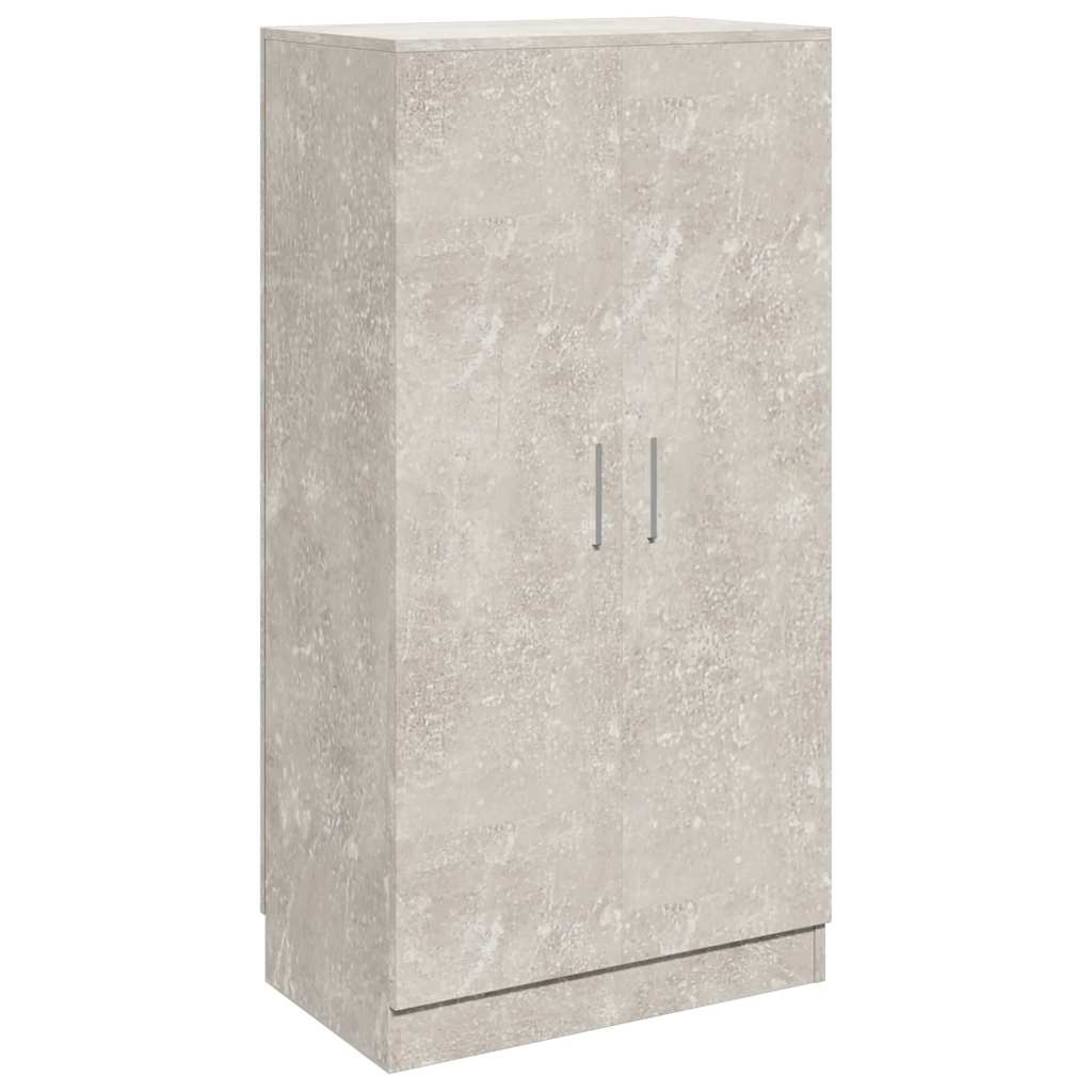skoreol 55x35x108 cm konstrueret træ betongrå