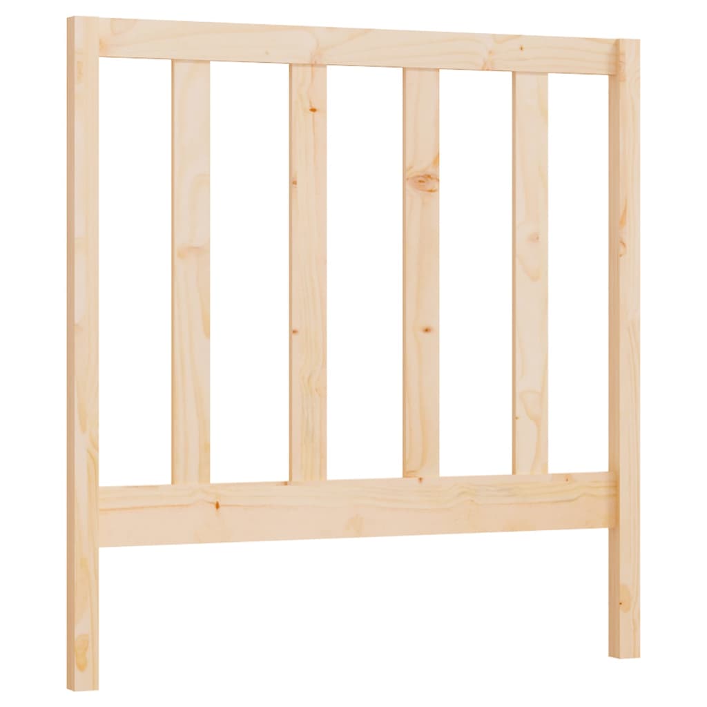 sengegærde 81x4x100 cm massivt fyrretræ