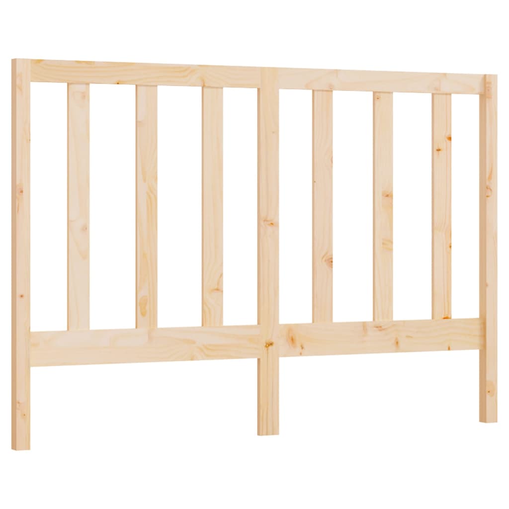 sengegærde 141x4x100 cm massivt fyrretræ