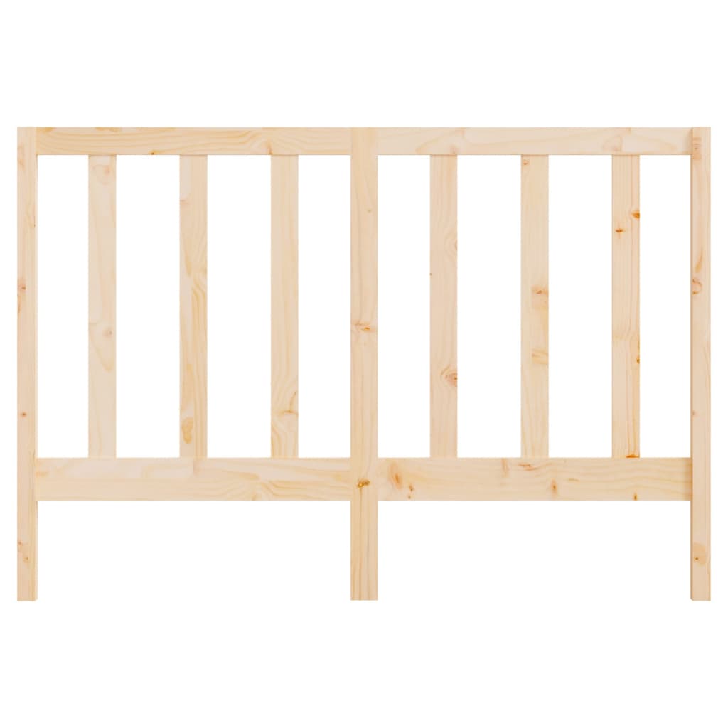 sengegærde 141x4x100 cm massivt fyrretræ