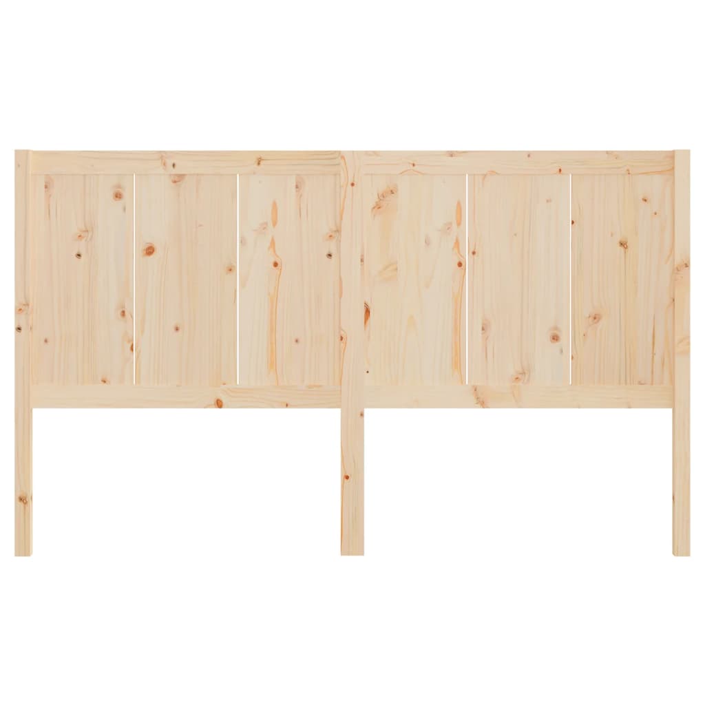 sengegærde 125,5x4x100 cm massivt fyrretræ