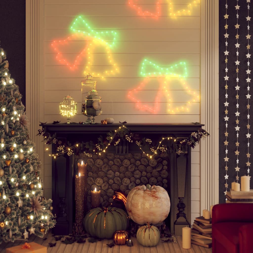 juleklokker julefigur 72 LED'er 50x56 cm