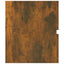 badeværelsesskab 100x38,5x45 cm konstrueret træ røget egetræ