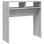 konsolbord 78x30x80 cm konstrueret træ grå sonoma-eg