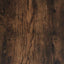 vaskemaskineskab 64x25,5x190 cm røget egetræsfarve