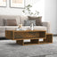 sofabord 105x55x32 cm konstrueret træ røget egetræsfarve