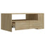 sofabord 102x55x42 cm konstrueret træ sonoma-eg