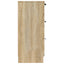 skænk 60x30x70 cm konstrueret træ sonoma-eg