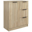 skænk 60x30x70 cm konstrueret træ sonoma-eg