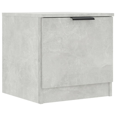 sengebord 40x39x40 cm betongrå