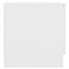 tv-bord 80x35x36,5 cm konstrueret træ hvid