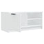 tv-borde 2 stk. 80x35x36,5 cm konstrueret træ hvid