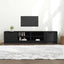 tv-borde 2 stk. 80x35x36,5 cm konstrueret træ sort