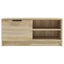 tv-borde 2 stk. 80x35x36,5 cm konstrueret træ sonoma-eg