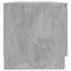 tv-borde 2 stk. 80x35x36,5 cm konstrueret træ betongrå