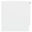 tv-bord 102x35x36,5 cm konstrueret træ hvid