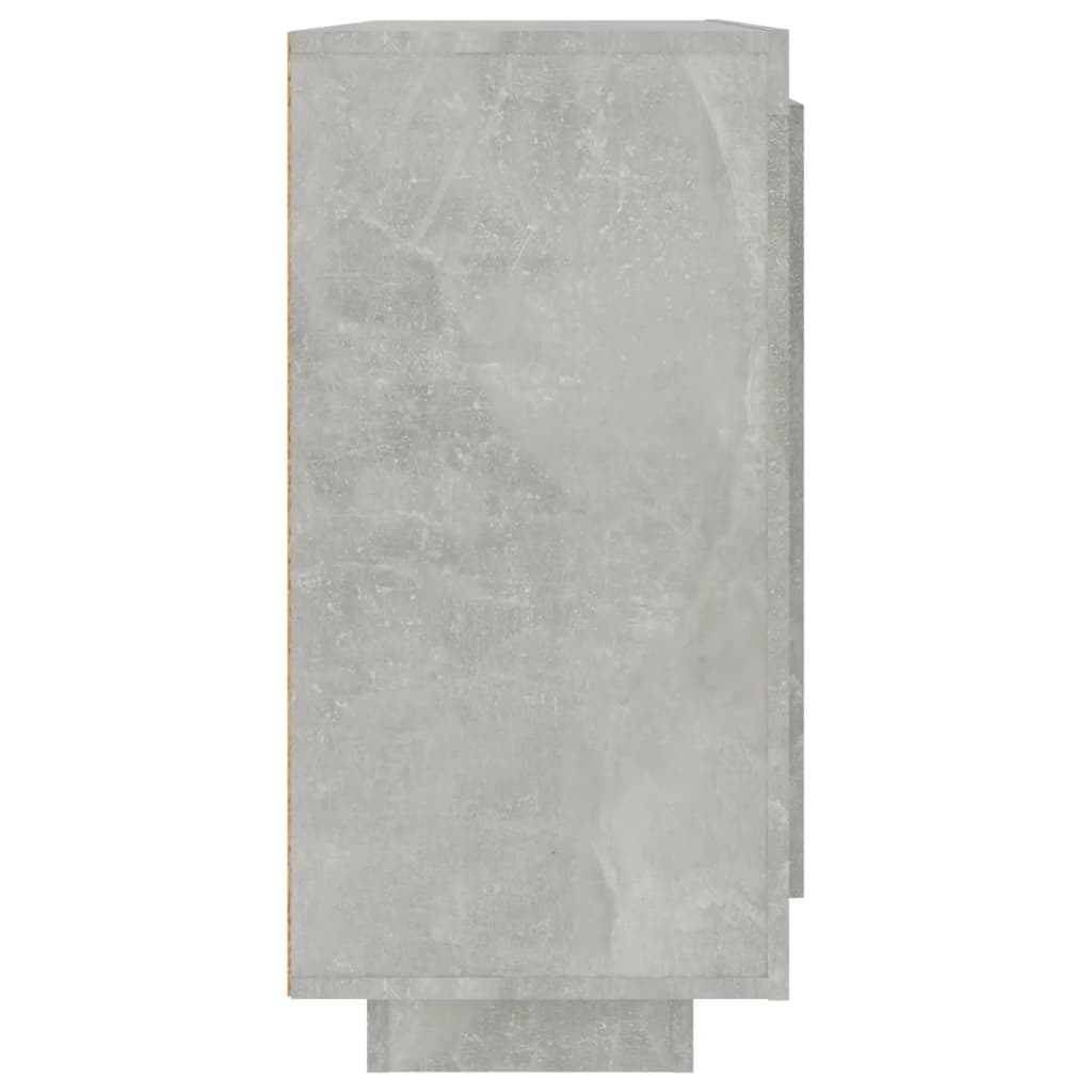 skænk 92x35x75 cm konstrueret træ betongrå