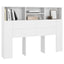 sengegavlskab hvid 140x19x103,5 cm