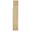 sengegavl med opbevaring 160x19x103,5 cm sonoma-eg