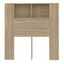 sengegavl med opbevaring 100x18,5x102,5 cm sonoma-eg