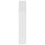 sengegavl med opbevaring 200x18,5x104,5 cm hvid
