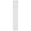 sengegavl med opbevaring 220x18,5x104,5 cm hvid