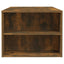 sofabord 102x55x42 cm konstrueret træ røget egetræsfarve