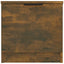 sengeborde 40x39x40 cm 2 stk. røget egetræsfarve