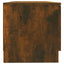 tv-borde 2 stk. 80x35x36,5 cm konstrueret træ røget egetræ