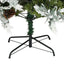 juletræ med grankogler og lys PVC og PE 195 cm grøn