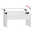 sofabord 80x50,5x41,5 cm konstrueret træ hvid