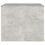 sofabord 80x50x40 cm konstrueret træ betongrå