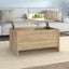 sofabord 80x55,5x41,5 cm konstrueret træ sonoma-eg