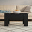sofabord 79x49x41 cm konstrueret træ sort