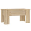 sofabord 79x49x41 cm konstrueret træ sonoma-eg