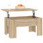 sofabord 79x49x41 cm konstrueret træ sonoma-eg