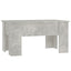 sofabord 79x49x41 cm konstrueret træ betongrå