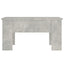 sofabord 79x49x41 cm konstrueret træ betongrå