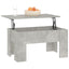 sofabord 79x49x41 cm konstrueret træ betongrå