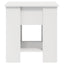 sofabord 101x49x52 cm konstrueret træ hvid