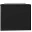 sofabord 80x50x42,5 cm konstrueret træ sort