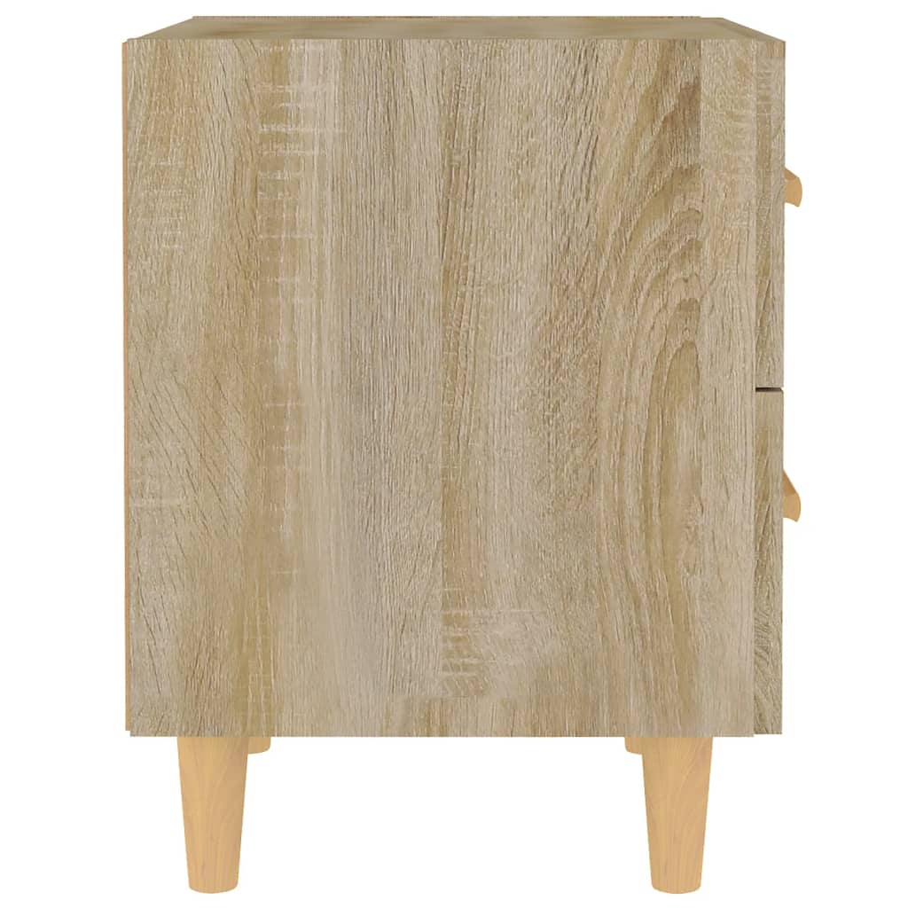 sengebord 40x35x47,5 cm sonoma-eg