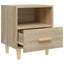 sengeborde 40x35x47 cm 2 stk. sonoma-eg