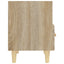 sengeborde 40x35x47 cm 2 stk. sonoma-eg